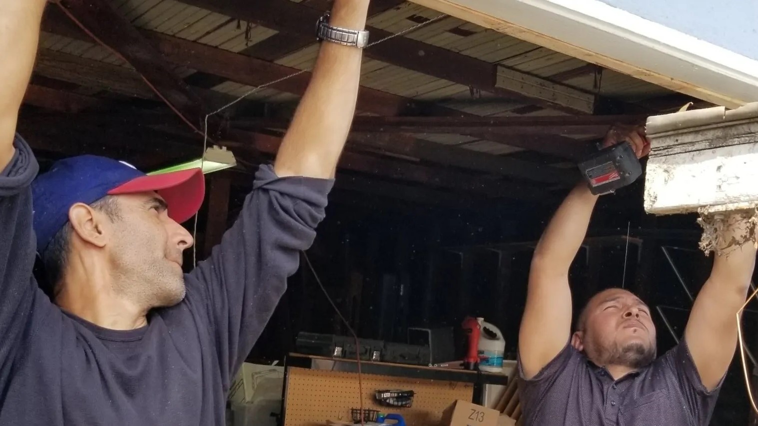 Lake County garage door exterior